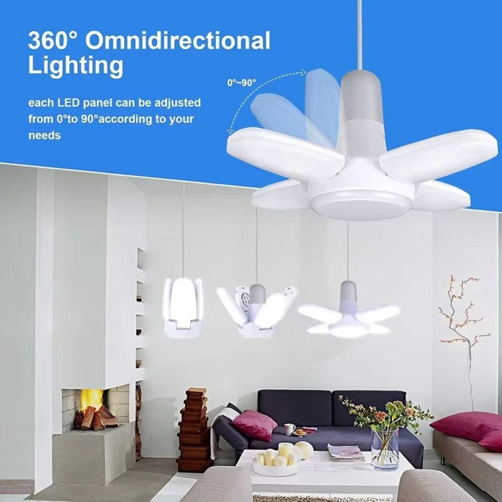 Energy Saving E27 LED Bulb E27 Foldable LED Bulb LED Lamp Deformation LED Bulb  Warehouse Lighting