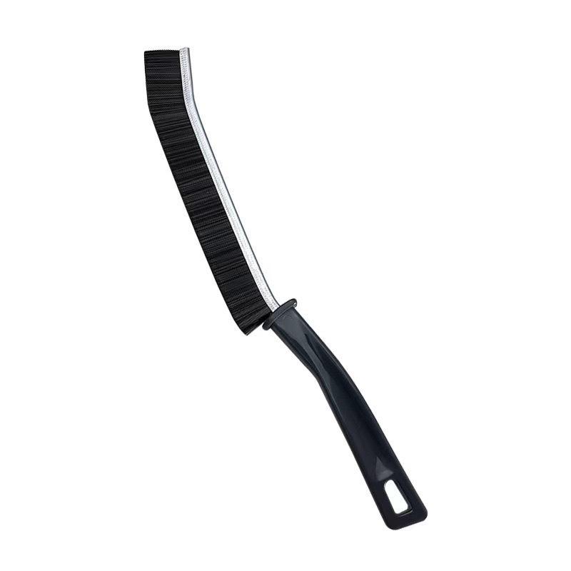 Multifunctional Hard-Bristle Crevice Brush for Bathroom and Kitchen Cleaning