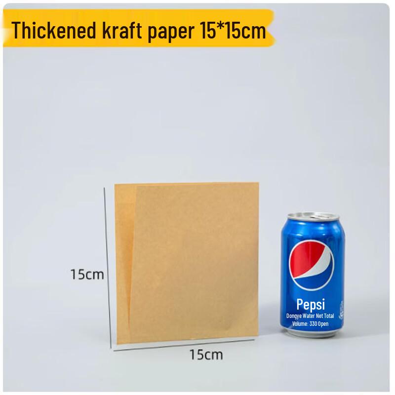 

Disposable Kraft Paper Triangular Oil-Proof Bags