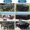 200x165x80cmOutdoor Furniture Cover Oxford Waterproof Fabric Outdoor Furniture Tarpaulin, Furniture Cover Outdoor Furniture Garden Table Cover