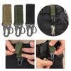 Professional Carabiner Keychain Keeper Key Holder Belt Key Keeper Webbing Tactic Hook Clip Belt Key Chain Loop Key Clips