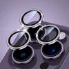 Diamond Lens Glass for IPhone17 16  15 14 13 12 11 Pro Max Camera Protector Cover for IPhone 14 Plus 14Pro Max Metal Ring Lens Glass Case