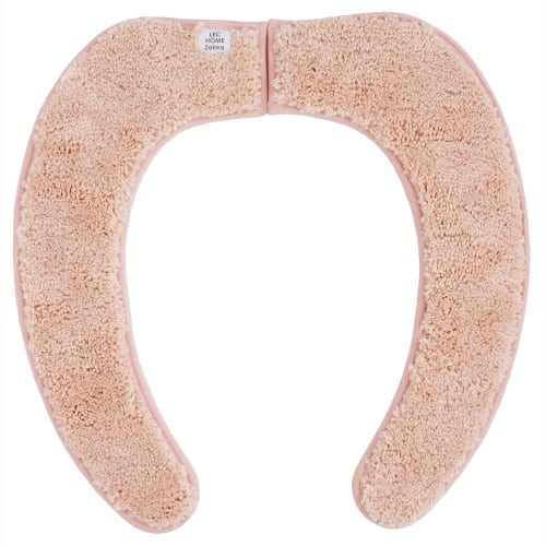 LEC Pita Q Adhesive Bench Sheet, Super Soft and Fluffy Tufted Fabric (Pink), Fits All Sizes/Adhesive Type/Washable