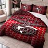 Benfica 3Pcs Bedding Set Duvet Cover With Two Pillowcases For Bedroom Home Decoration