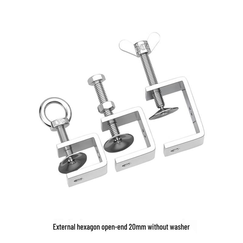 Jun Song 304 Stainless Steel External Hex Clamp
