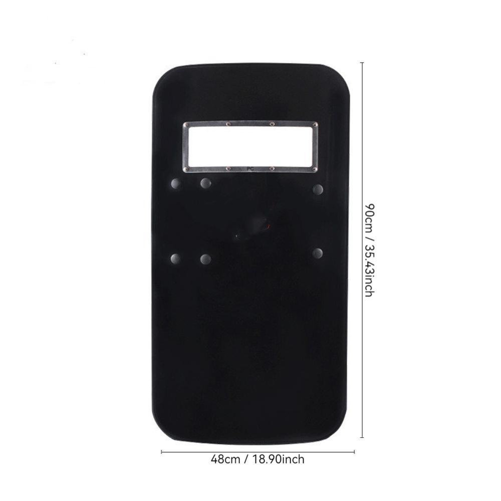 Riot Shield Handheld Explosion Shield Security Campus Militia Security Equipment PC Shield Anti stab Explosion-proof ABS
