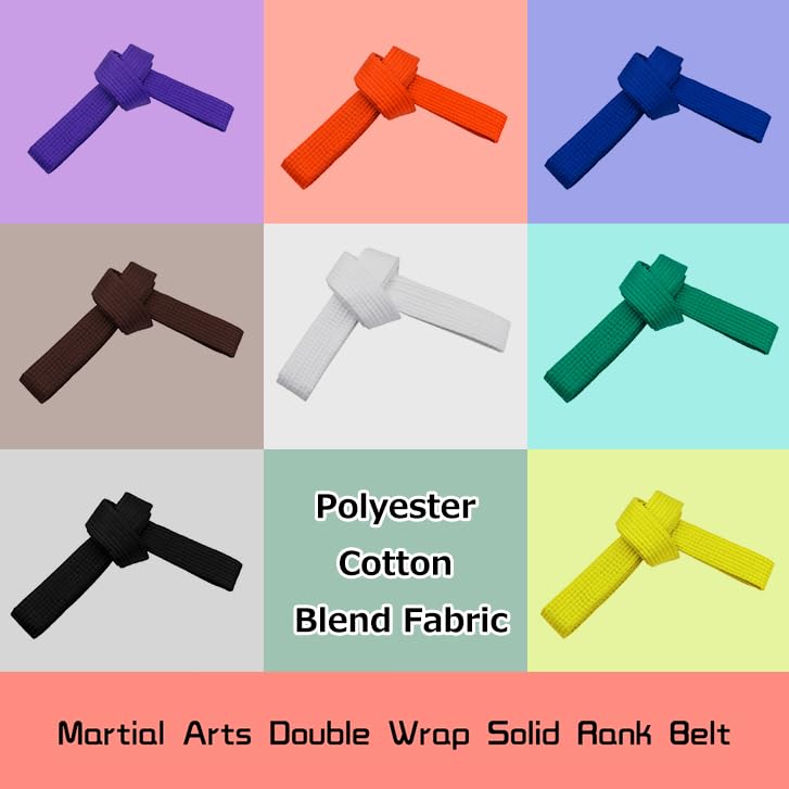 Farbiger Karate 4cm für und Verfügbar in und für Erwachsene und Kinder Grün Größe 3 [TopTie] Gürtel, Breit, Jiu-Jitsu, Taekwondo, Judo, Schwarz, Blau, Gelb,