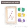 Children's Art Area Wool Knitting Board - DIY Weaving Material Kit for Kindergarten & Large Class Teaching
