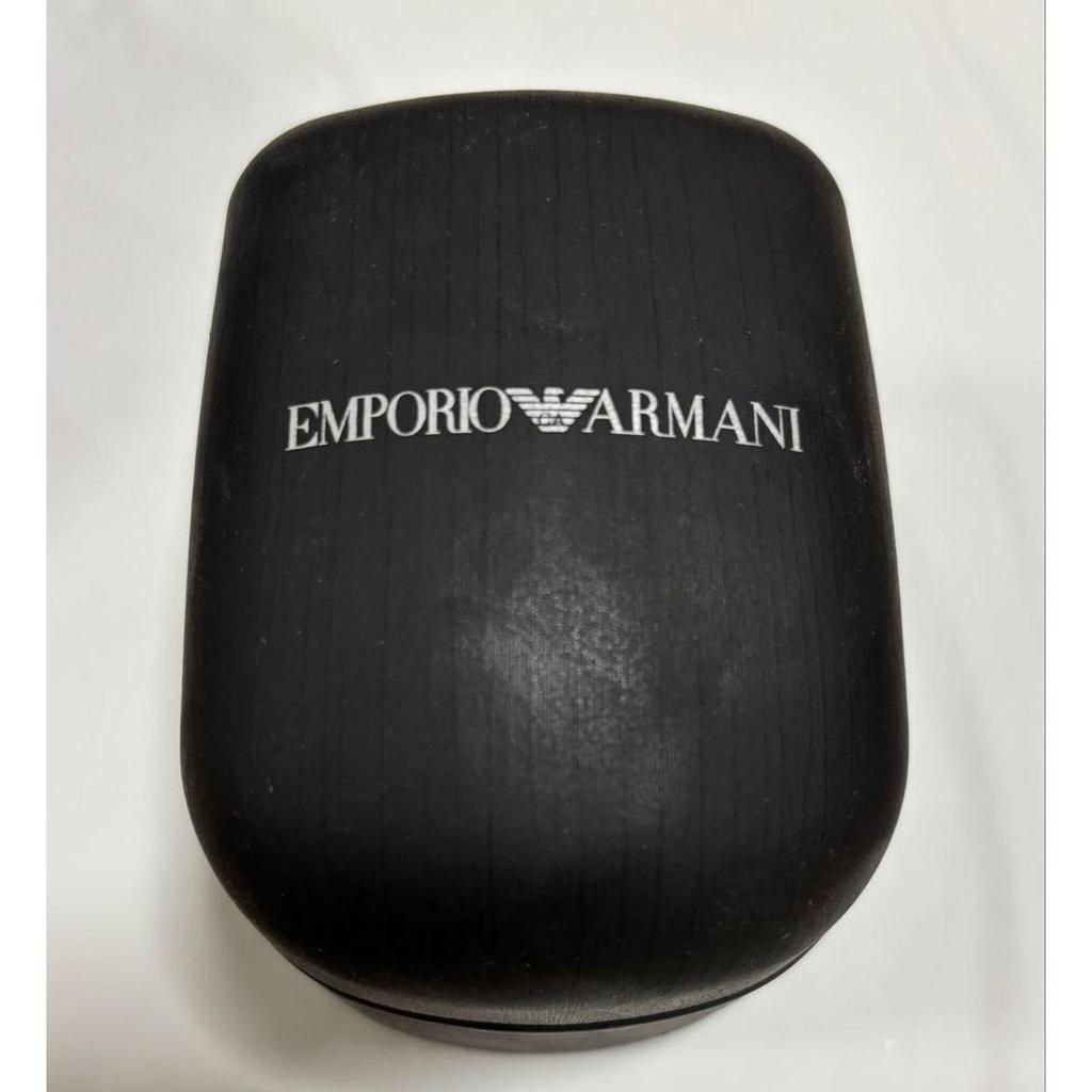 Used Emporio Armani watch leather strap [battery not replaced]