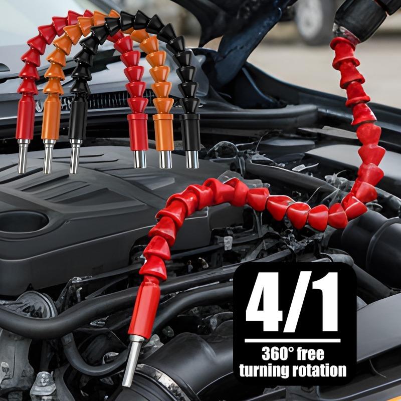 5x Electric Drill Screwdriver Bit Multifunctional Universal Snake Flexible Hose Cardan Shaft Connection Soft Extension Rod Link
