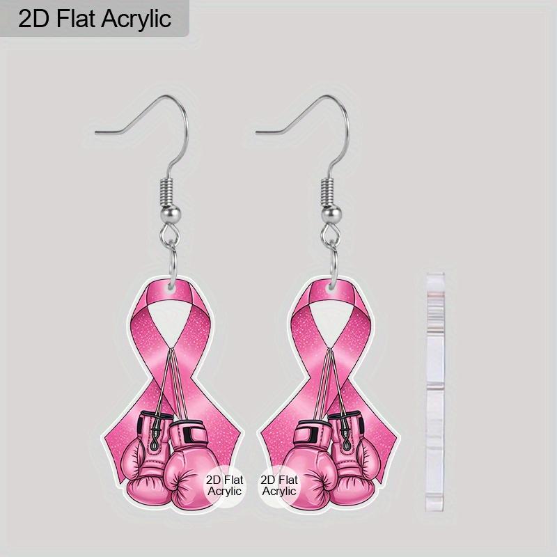 

Шикарные розовые акриловые серьги-гвоздики в виде боксерских перчаток для женщин, простые модные серьги, праздничные серьги. Идеальный праздничный подарок для друзей и семьи.