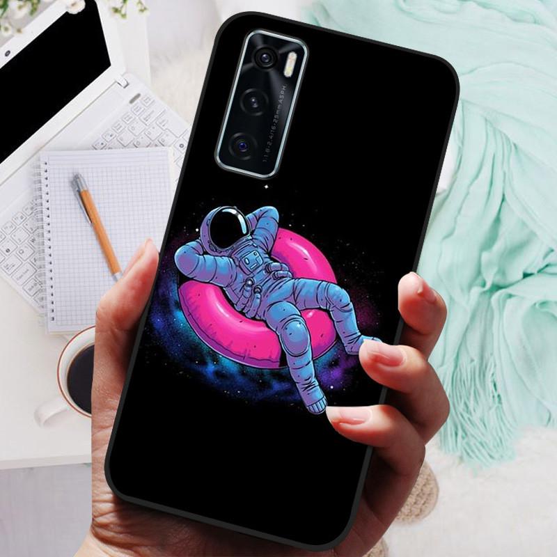 Etui do Vivo V20 SE Miękkie Pokrowce na Telefon z Silikonu TPU do Vivo V2022 V2023 V20SE Etui Zderzak Vivo V20 SE Odporne na Wstrząsy Pokrowiec Coque