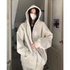 Women's Oversized Hooded Sweatshirt - New 2024 Spring/Autumn Loose Fit Cardigan