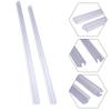 Bathroom Product Shower Seal Wet Dry Separation Keep Bathroom Clean No Friction Noise Rubber Strip Transparent