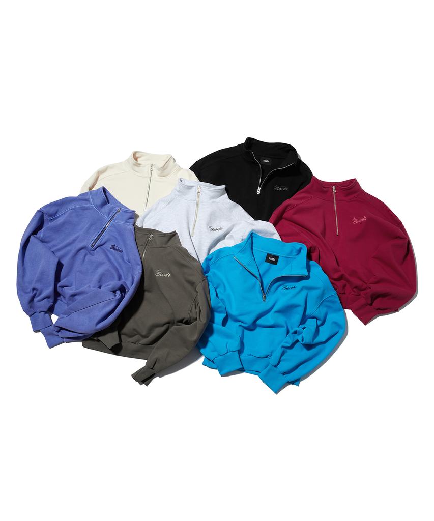 Seuweideu Half Zip Up [Mocha Brown]