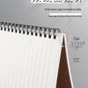 Minimalist Thickened Coil Notebook - B5/A5 Cowhide Softcover with Lined Pages