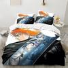 Anime 3D Printed Bleach Duvet Cover Pillowcase (2/3piece Set), Bedding Set for Children's Boy Girl , Children's bedGift