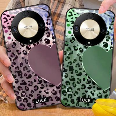 Gesprenkelte Liebe für Honor Magic 6 50 70 90 Lite X7b 200 Pro Nova 10 Nova 5T X6 P30 Pura 70 Ultra Handyhülle aus gehärtetem Glas