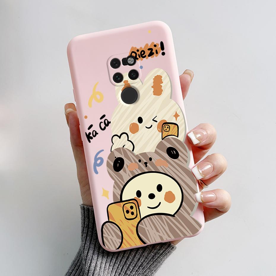 Hülle Für Huawei Mate 20 Pro Hülle Niedliches Kaninchen Panda Abdeckung Schlank Weiches Silikon Handyhülle Für Huawei Mate20 Pro 20Pro Fundas Capa