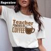 T Shirt For Women 2024 Printed Rainbow Teacher Casual Gift Harajuku Tee Shirts Lady Summer Short Sleeve Tops FeUnisex Unisex Tshirt