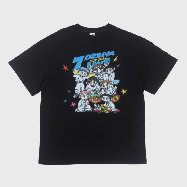 

Pre-order NCT DREAM POP-UP Time Riders T-shirt Illustration ver. L size