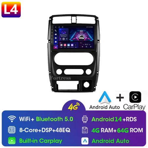 9" Auto android 12 Car Multimedia For Suzuki Jimny 2005-2019 2Din Navigation GPS 4G Carplay Wirerless Car AutoRadio Video Player