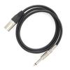 6.35mm XLR Male to TRS Jack Microphone Line Microphone Audio Cable for Microphones Speakers Stage DJ