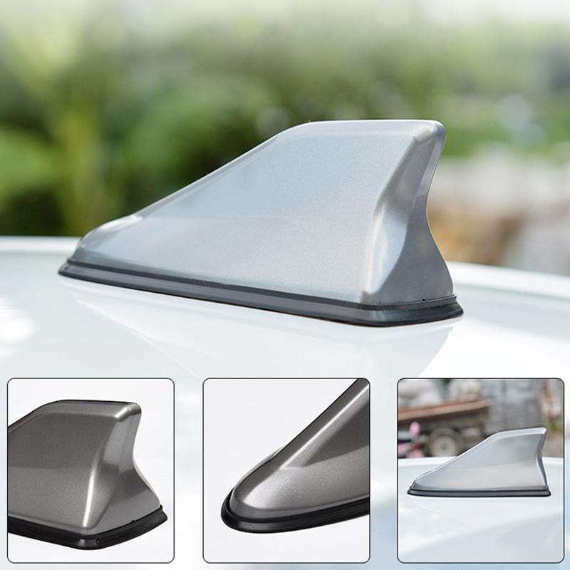 Car Shark Fin Antenna Auto Radio Signal Aerials Car Roof Antennas FM Signal Design Aerials Antenna for All Car Auto Accessories