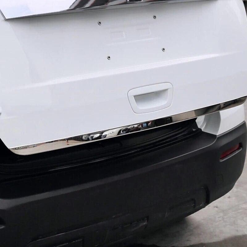 Edelstahl Für Chevrolet TRAX 2014 2015 2016 2017 2018 Türsticker Heckklappe Zierleiste Autozubehör 1 Stück