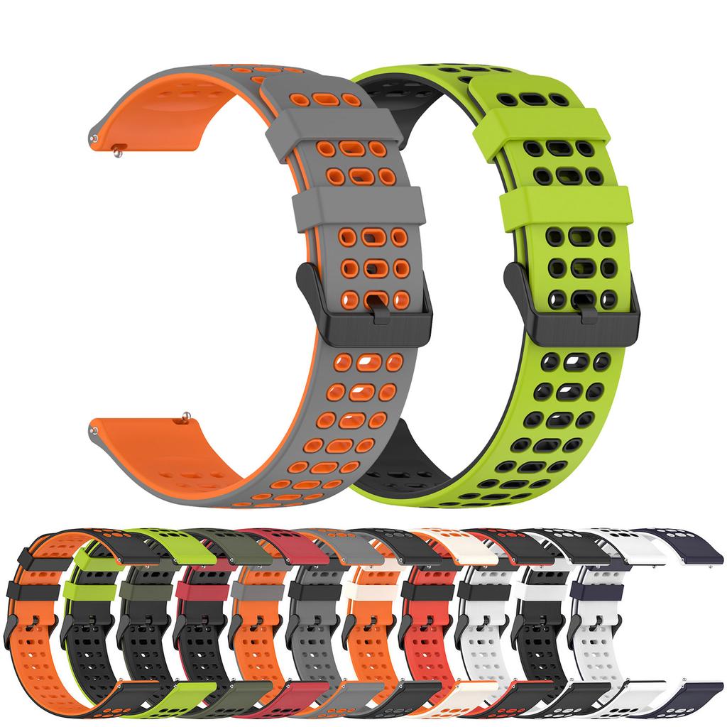 22mm Sports Silicone Strap For Mi bro Mibro Watch X1 / A1 / A2 / C3 / T2 Band Belt Bracelet Watchband Smartwatch Accessories