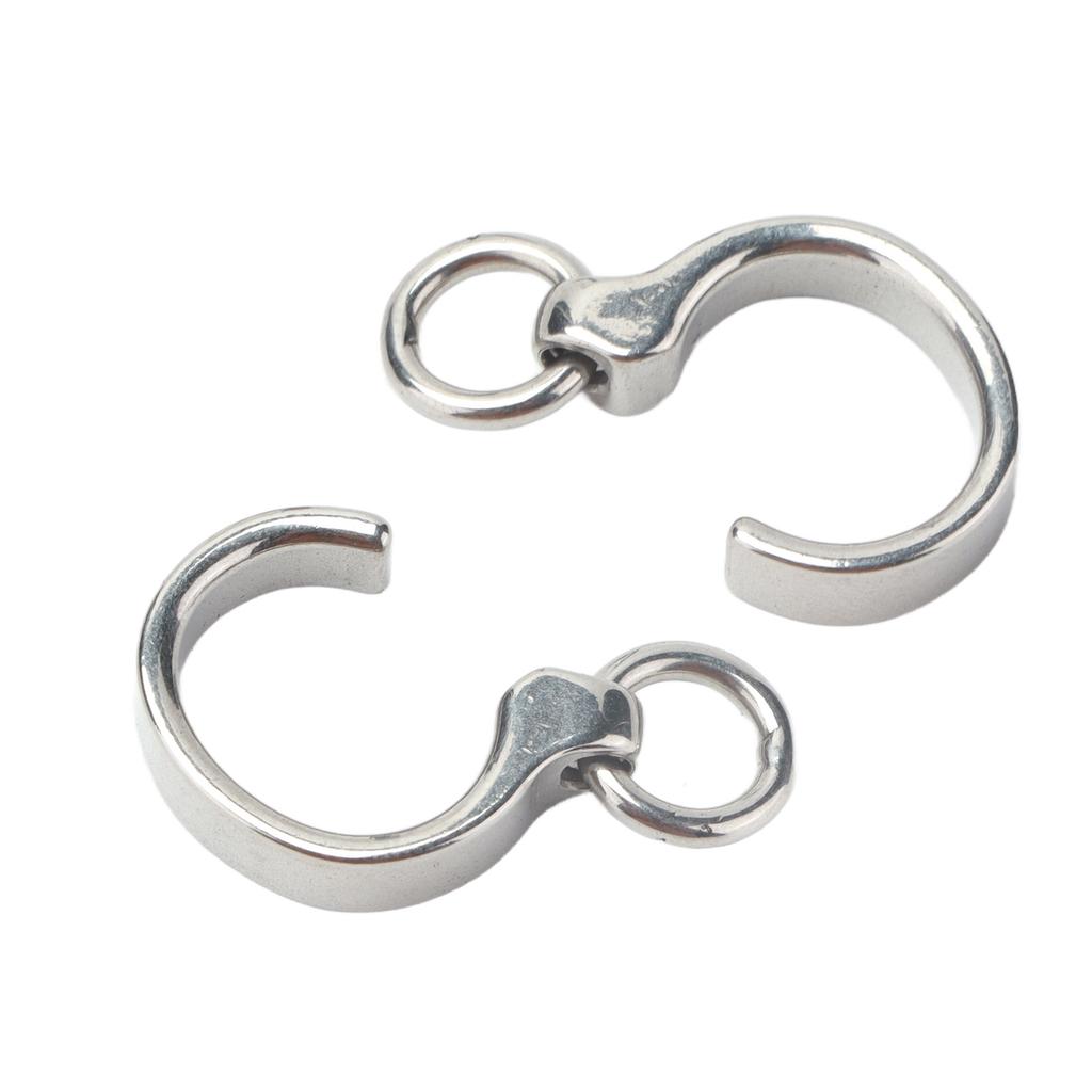 10pcs Bird Foot Ring Stainless Steel Outdoor Parrot Flying Accessory for Birds Training11#