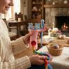 Manual Spool Knitter Plastic Bracelet Weaver Yarn Wool Knitter Knitting Spool  Handmade Weaving