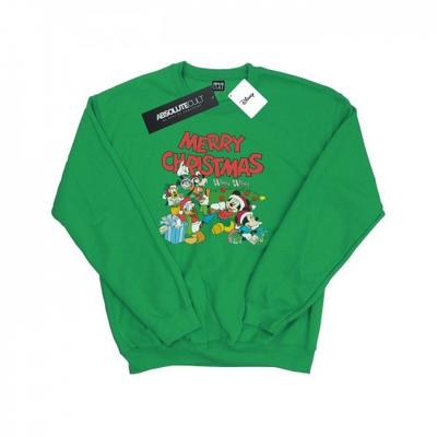 Mens Mickey And Friends Winter Wishes Sweatshirt