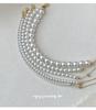 Cui Yan S925 Sterling Silver Korean Style White Pearl Bracelet for Women - Exquisite Hand Chain