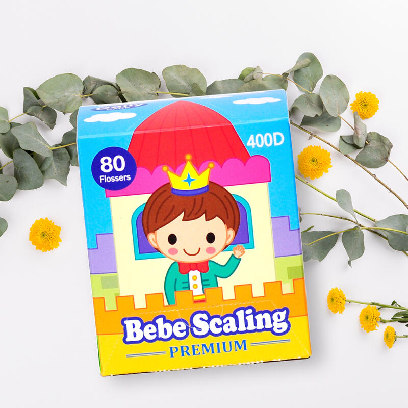 [Premium] Wonderful Prince Children s Dental Floss (80ea) Premium Floss Prince 80pcs