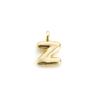 1 Stück Messing Charms Buchstabe Großbuchstaben Initialen "A-Z" 18K Echtsilber Vergoldet Anhänger Personalisierter Schmuckherstellung Zubehör