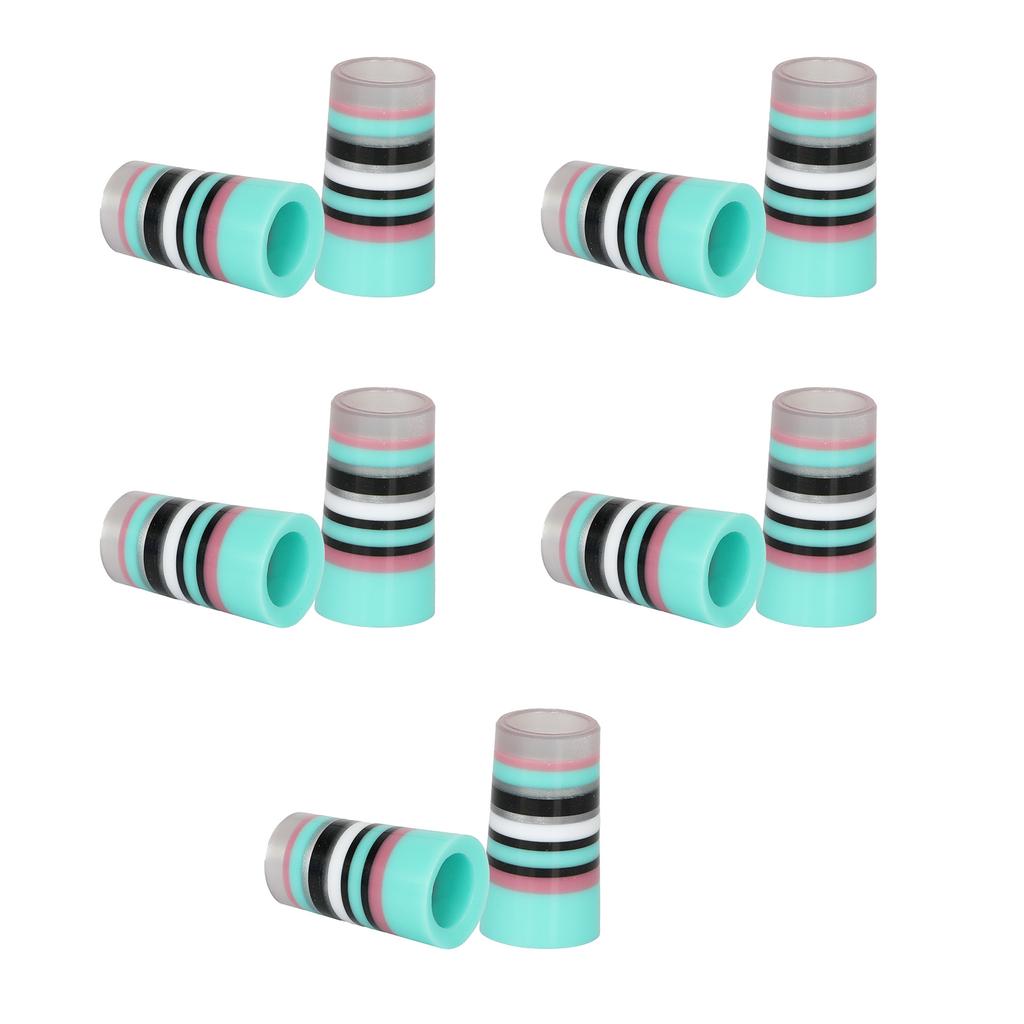 10Pcs Golfing Iron Ferrules Fit 0.35Inch 0.37Inch Iron Shafts Golfing Tapered Ferrules Golfing Equipment Accessories