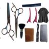 Black Gold Hairdressing & Pet Scissors Set - Serrated, Flat, Bangs, Oblique Tail.