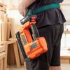 2-in-1 Cordless Brad Nailer, 18 Gauge, 20V Battery Powered Nail Gun and Staple Gun, with 500 pcs Nails, 500 pcs Staples, 2.0 Ah Li-ion Battery and