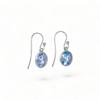 Blue Topaz Sterling Silver Drop Earrings - Zivori Jewelry
