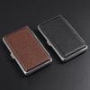 Leather Cigarettes Case Creative Classic 20-piece Pocket Box Cigarettes Storage Reusable PU Leather Cigarettes Container