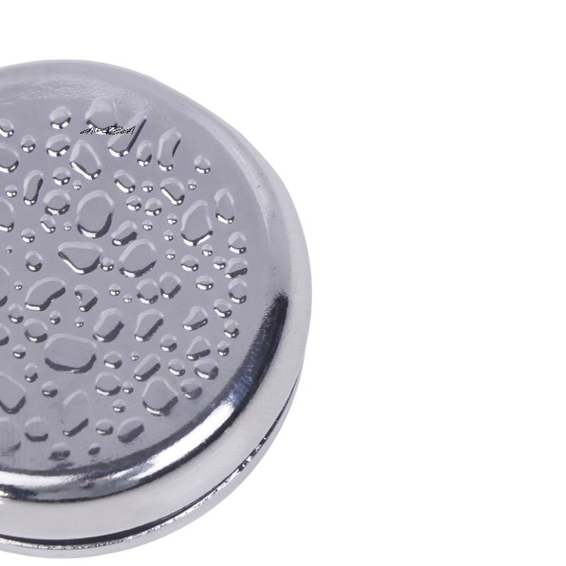 Stainless Steel round Metal Pill Boxes Medicine Organizer Container Compact Medicine Case for Tablets And Candy