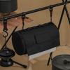 Waterproofs Camping Essential Organizers Fabric Toilet Paper Dispenser Featuring 6 Hanging Point and Zippers for Paper