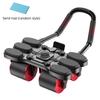 4 Wheels 6 In 1 Exercise Wheels Automatic Rebound Exercise Roller Upgrades Workout Wheel  Home Gym