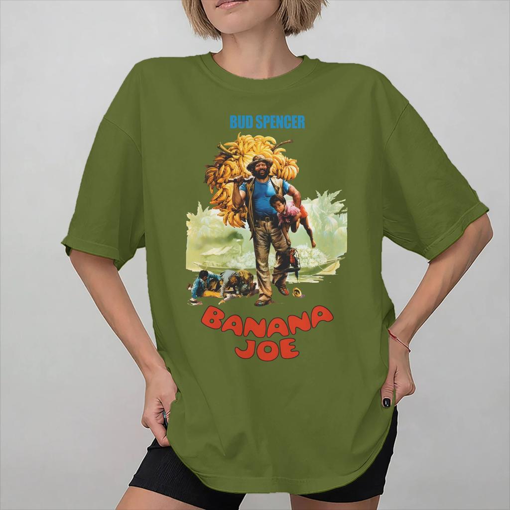 Banana Joe Bud Spencer Tee Shirt for Unisex Women Gift Idea T Shirts Cotton Clothing