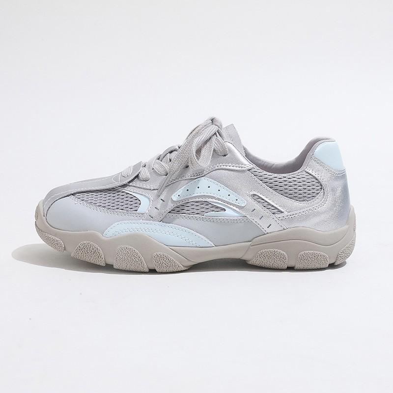 Spot Kuhfellversion Plateau Deutsche Trainingsschuhe Damen 2025 neu Frühling Outdoor Casual Vielseitige Schicke Schuhe Kleine Weiße Schuhe