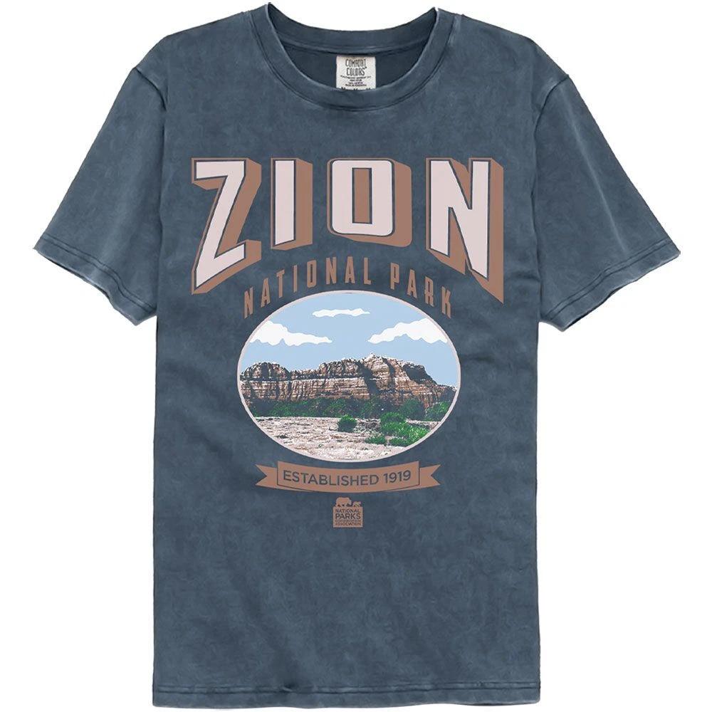 National Parks Zion Comfort Colors Brands Shirt 100