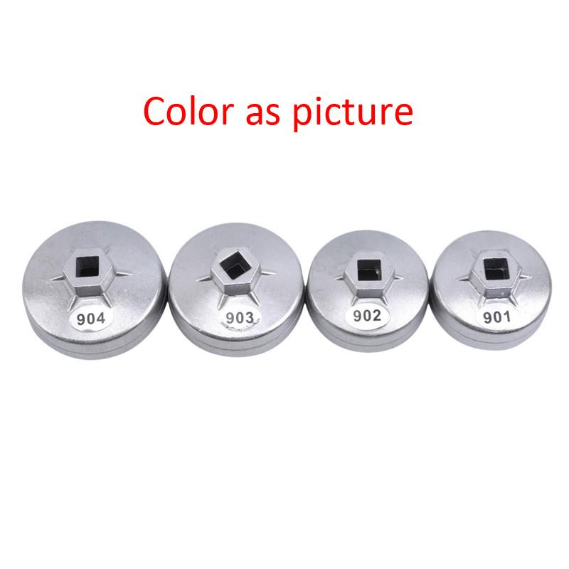Auto Cap Oil Filter Wrench Tool 1/2 Square Drive 65mm 67mm 74mm Extractor End Tooling for Hand Remover Screw Retrais Accessories