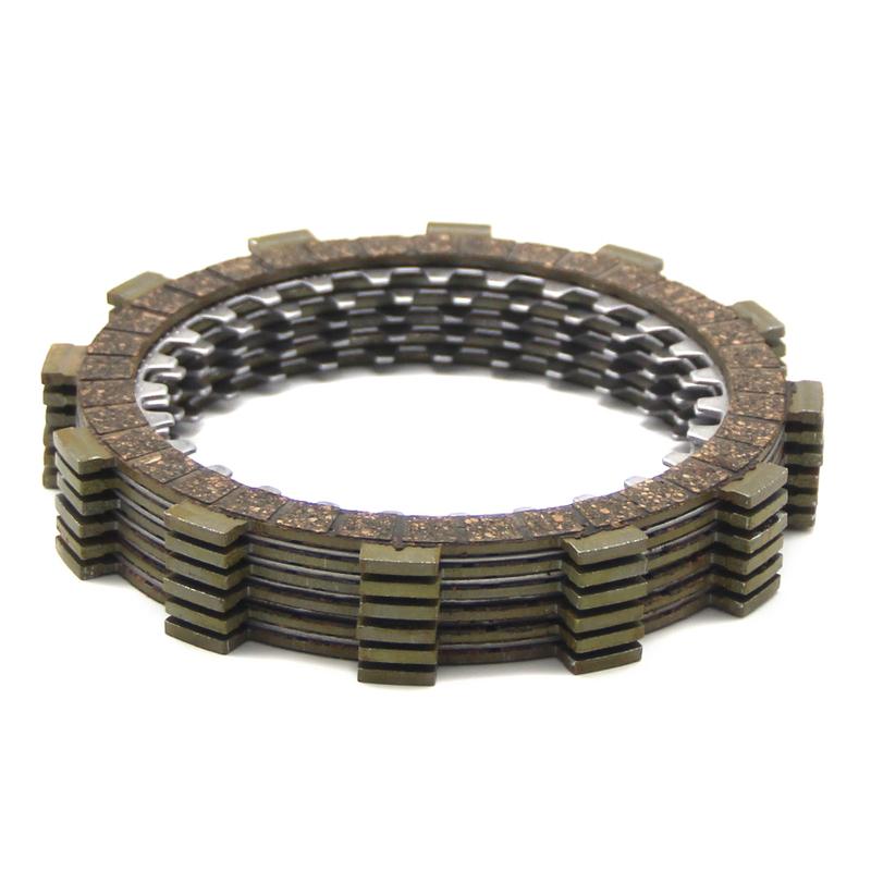 Motorcycle Clutch Friction Steel Plates Kit For Yamaha SR250 TT250 XT250 Vintage Dirt Bike Enduro Engine Clutch Disc 5Y1‑1632100