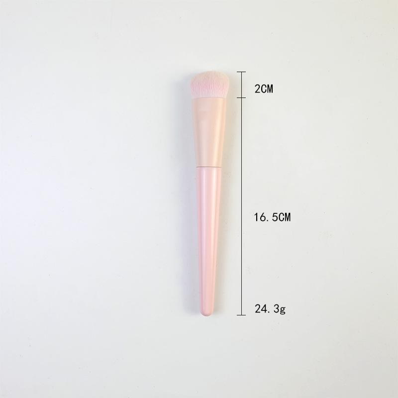 26-Piece Pink Makeup Brush Set: Foundation, Blush, Eyeshadow, Concealer & Blending Tools